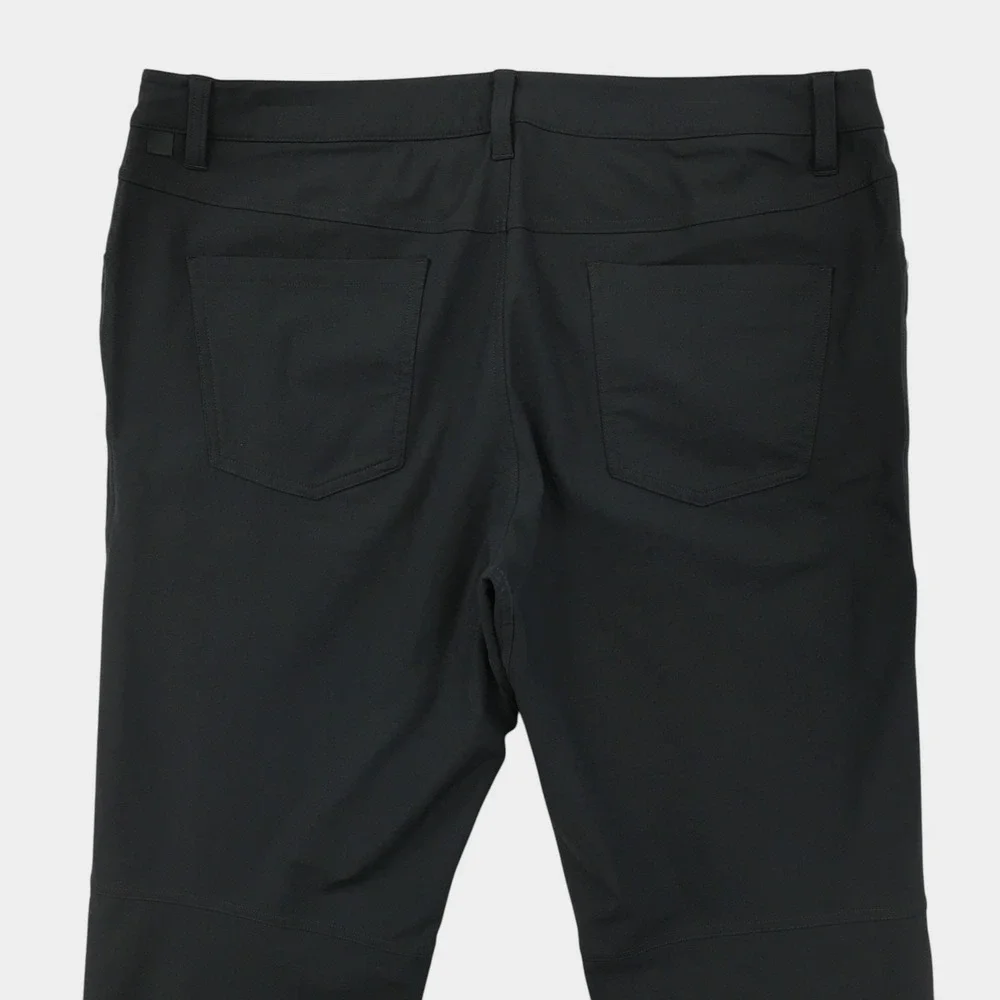 Lululemon ABC Pant Slim Fit Warpstreme Mens Size 36 5 Pocket Trousers